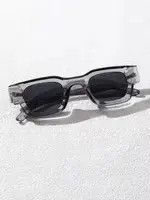 VIBE Retro Punk Kurt Cobain Style Sunglasses Square Frame Fashion Size ONE SIZE - 4 Thumbnail