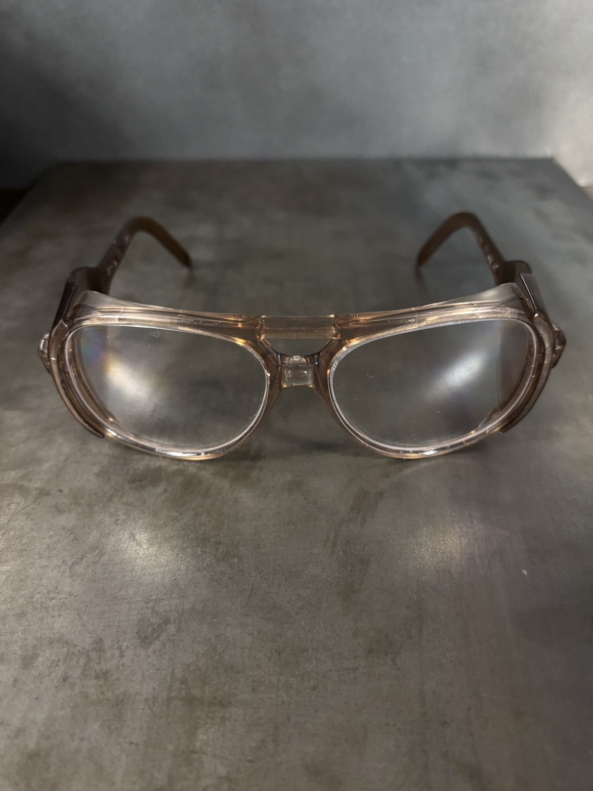 Vintage 1980s Safety Glasses 80s Vintage Sunglasses Protection Large Size ONE SIZE - 15 Thumbnail