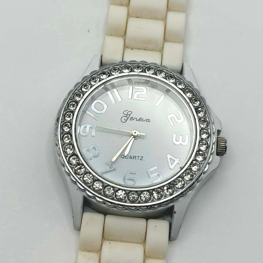 Geneva White Geneva Men’s Watch Size ONE SIZE - 3 Thumbnail