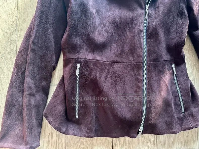 The Row The Row Suede biker jacket Size S / US 4 / IT 40 - 4 Thumbnail