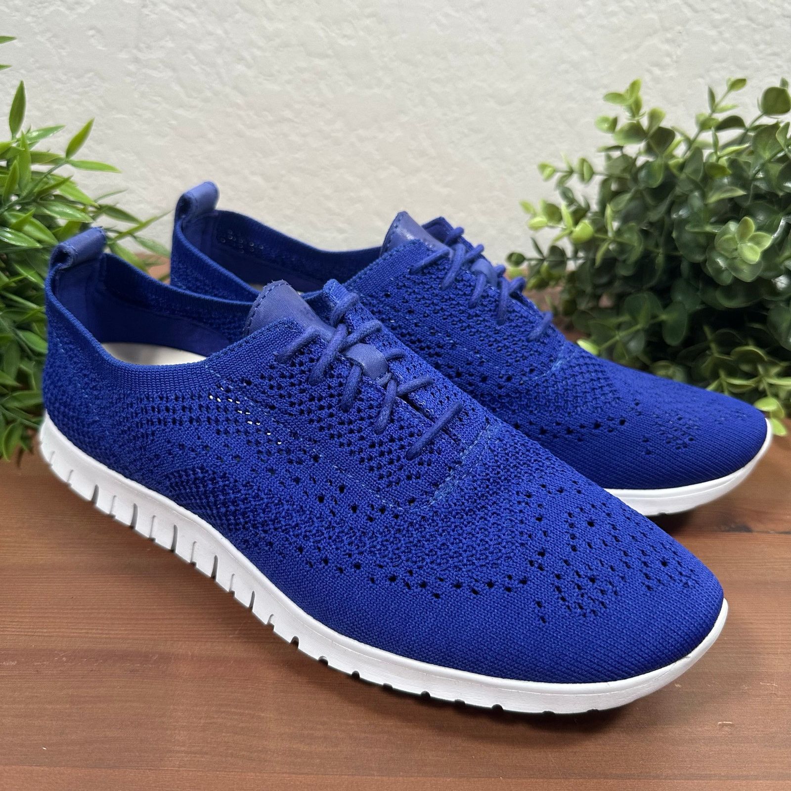 Cole Haan Cole Haan Zerogrand Stitchlite Wingtip Oxfords Shoes Size US 9.5 / IT 39.5 - 2 Thumbnail