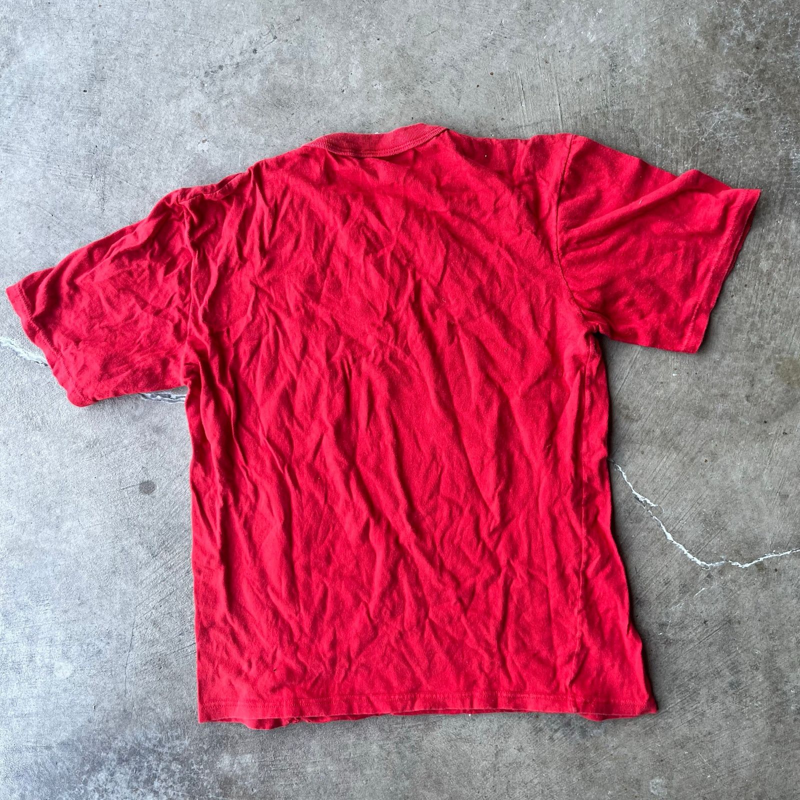 Vintage VINTAGE 80S JERUSALEM SHIRT CITY NOVELTY RED MEDIUM Size US M / EU 48-50 / 2 - 4 Thumbnail