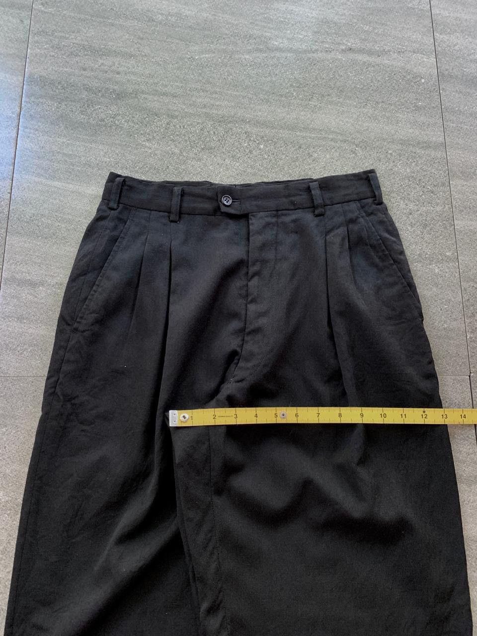 Comme des Garcons Homme FREE TAX! CDGH 90s Baggy Wideleg Wool Trousers Size US 30 / EU 46 - 14 Thumbnail