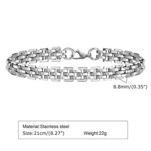 Jewelry Handmade Link Chain Bracelets Size ONE SIZE - 3 Thumbnail