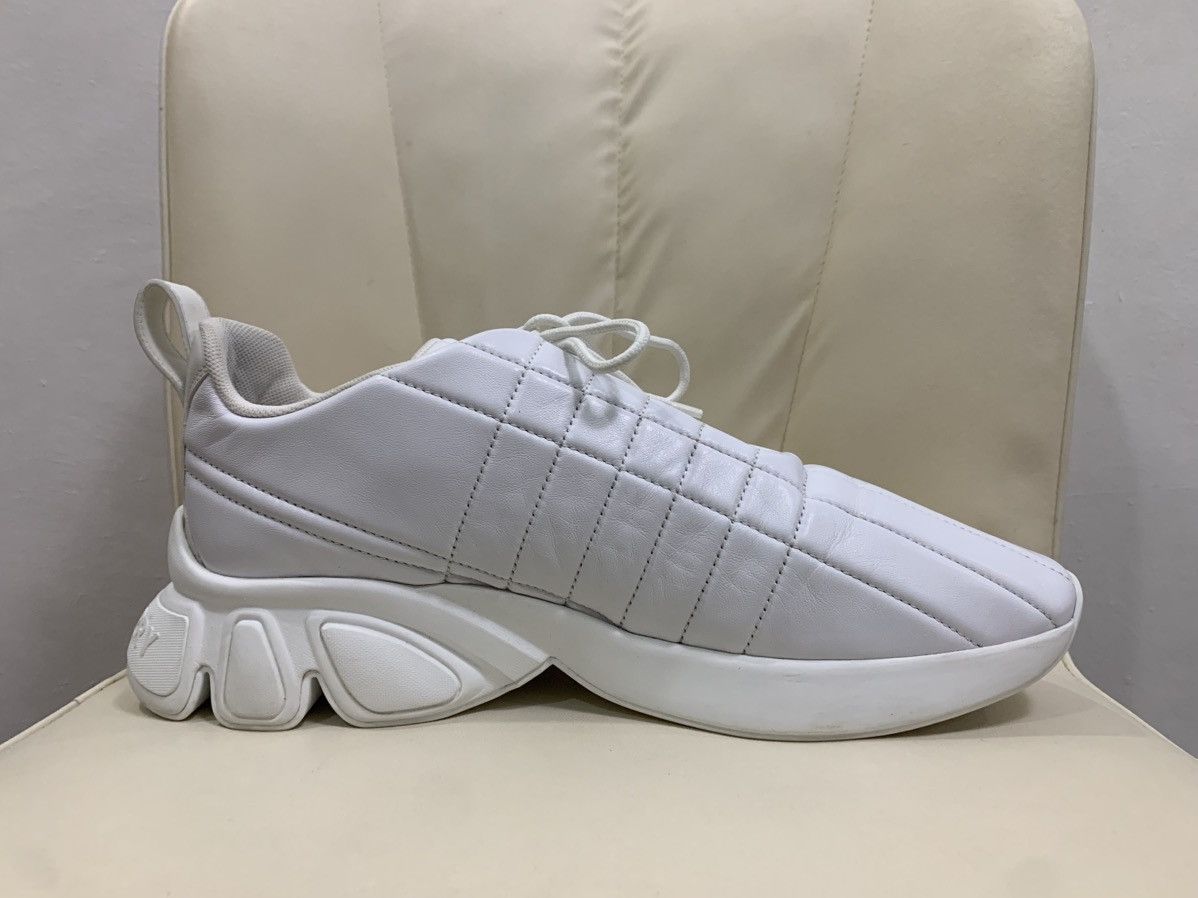 Burberry BURBERRY AUXBURTON LEATHER QUILTED SNEAKERS Size US 12 / EU 45 - 7 Thumbnail