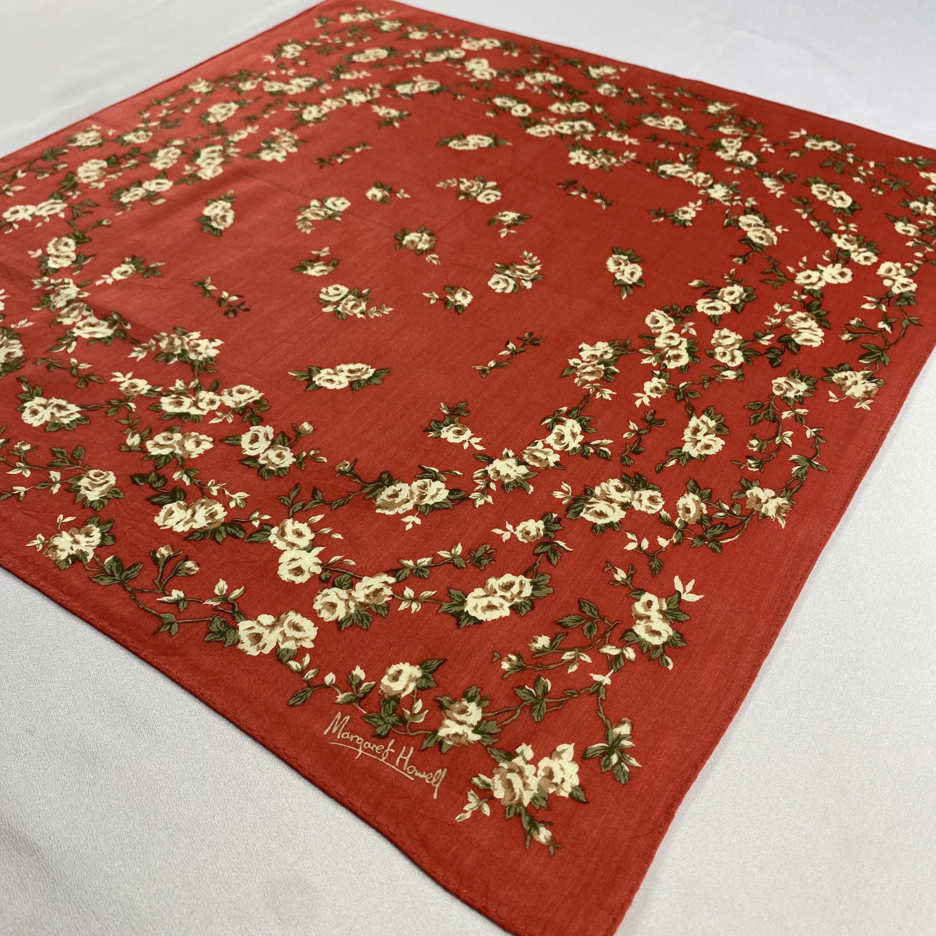 Margaret Howell × Vintage Margaret Howell Bandana/ Handkerchief / Neckerchief-P1269 Size ONE SIZE - 2 Thumbnail