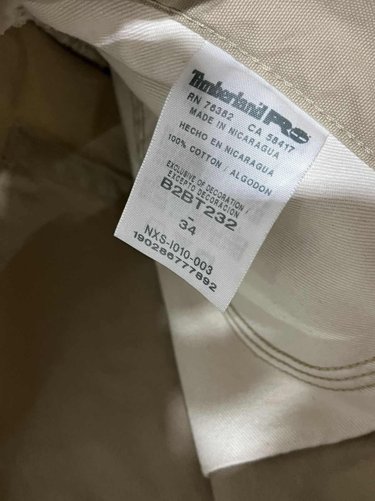 Carhartt × Timberland × Vintage Crazy Timberland Workwear Carpenter Shorts Carhartt Style Size US 34 / EU 50 - 7 Thumbnail