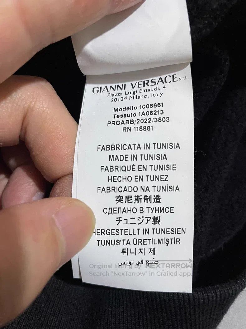 Versace Versace Embroidered sweatshirt Size US M / EU 48-50 / 2 - 8 Thumbnail