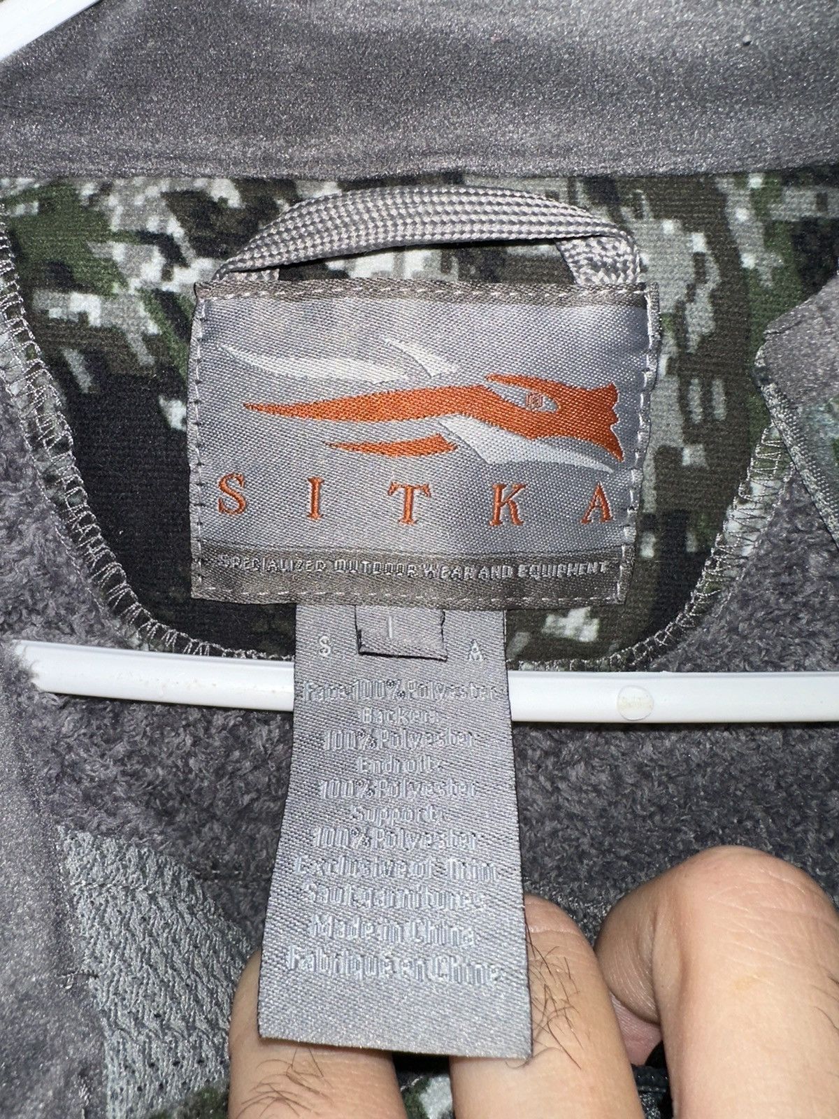 SITKA SITKA Jetstream Jacket Optifade Camouflage Hunting Grail Size US L / EU 52-54 / 3 - 8 Thumbnail