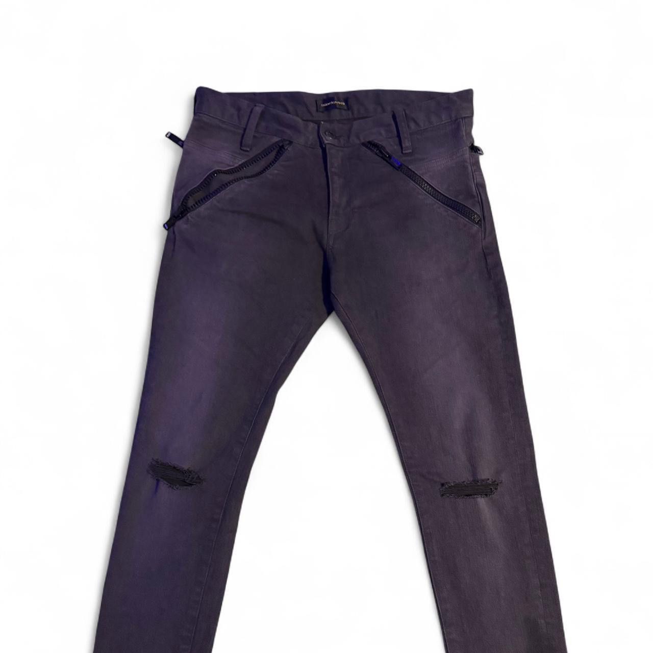 Undercover Undercover 15SS "Adventure" Distressed Zipper Denim Size US 30 / EU 46 - 1 Thumbnail