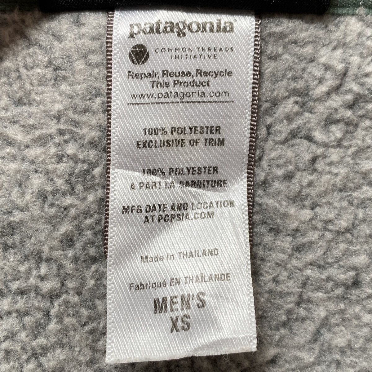 Patagonia Vintage Brand Patagonia Fleece Jacket 1990s Size US XS / EU 42 / 0 - 11 Thumbnail
