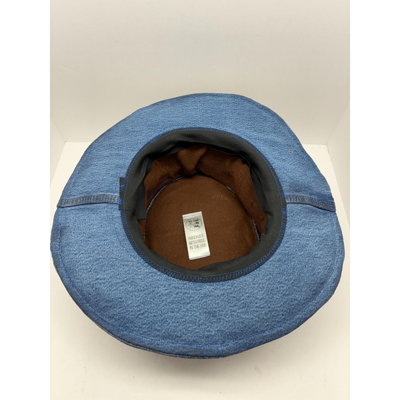 Other Steampunk Denim Hat XL – Goggles Top Hat, Industrial Festive Size ONE SIZE - 14 Thumbnail