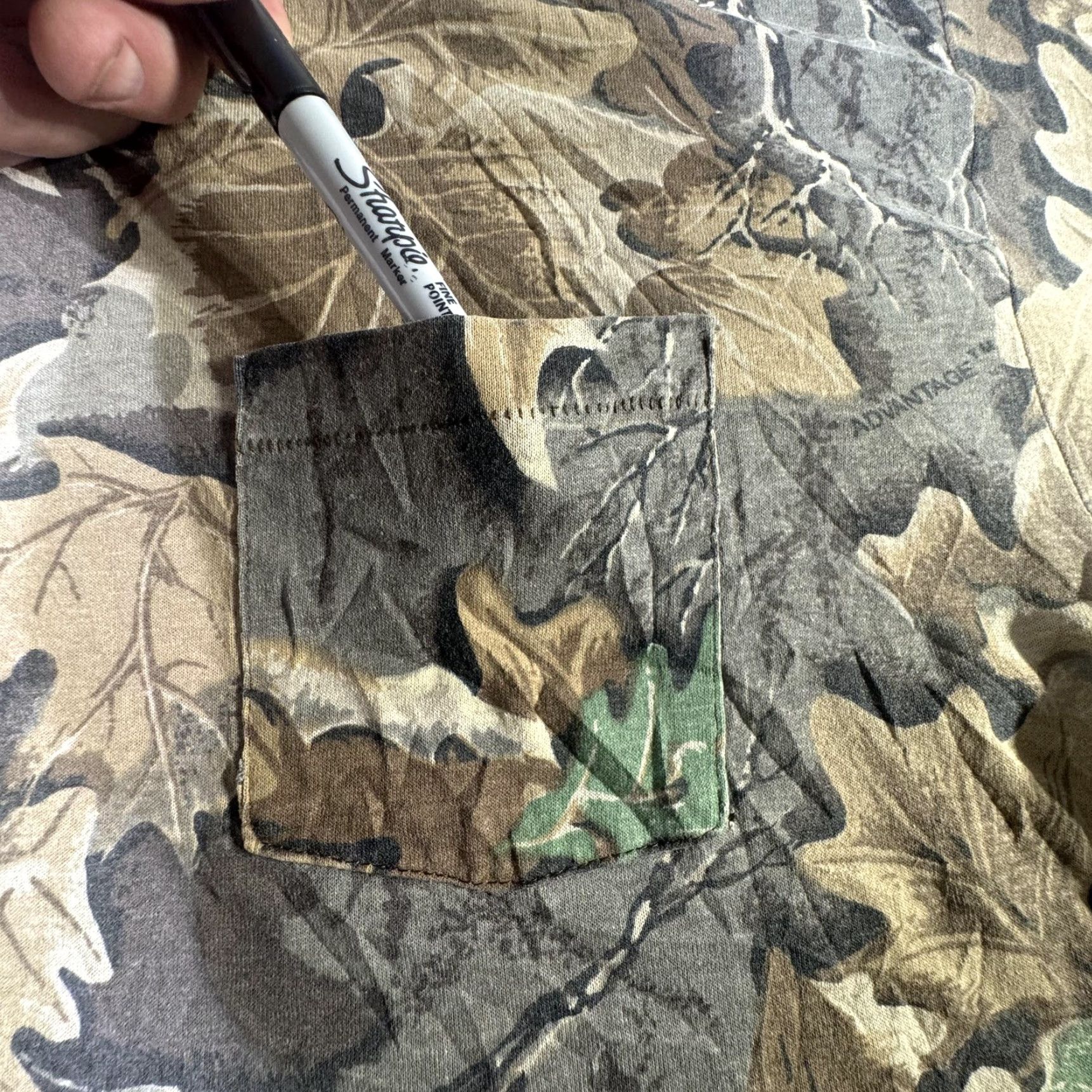Vintage VINTAGE Ace Sportswear Shirt Mens XL Camo Pocket Hunting Outdoor USA 90s Size US XL / EU 56 / 4 - 2 Thumbnail