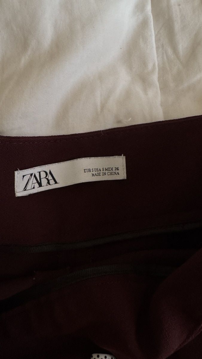 Zara Work Pants Size 26" / US 2 / IT 38 - 2 Thumbnail