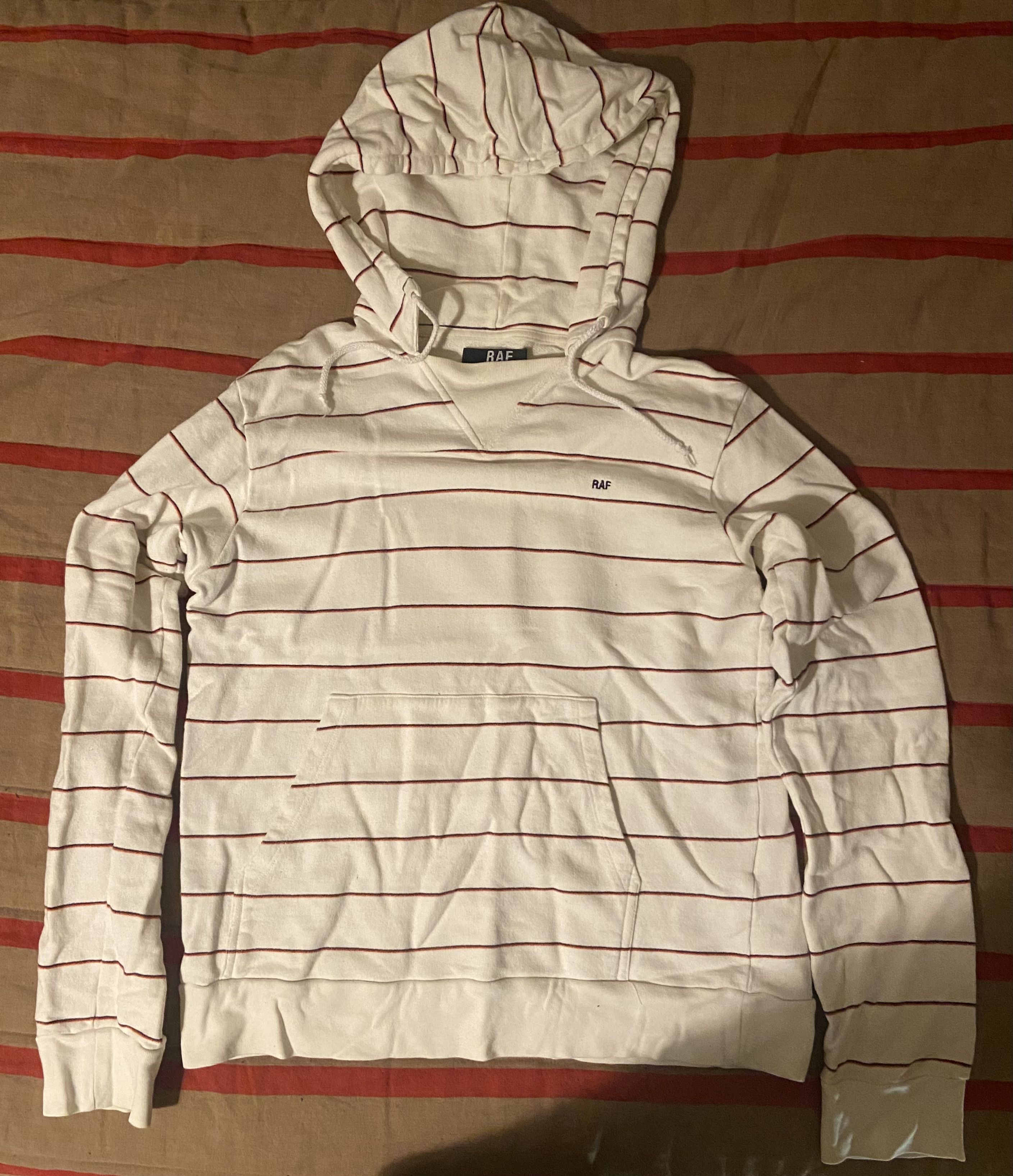 Raf by Raf Simons Raf by Raf Simons striped hoodie Size US M / EU 48-50 / 2 - 3 Thumbnail