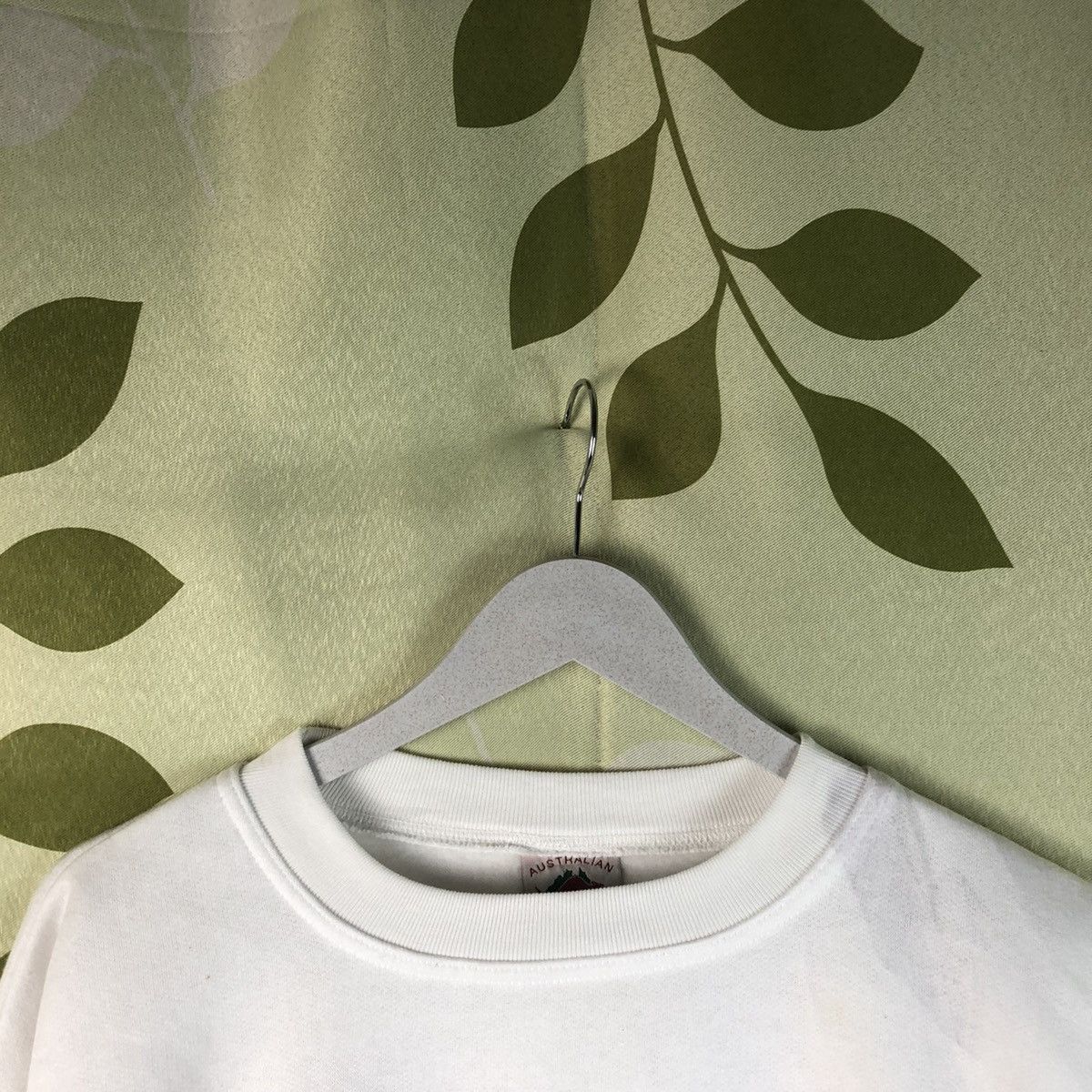 Vintage No Worries Mate White Sweatshirt #7460 Size US M / EU 48-50 / 2 - 4 Thumbnail