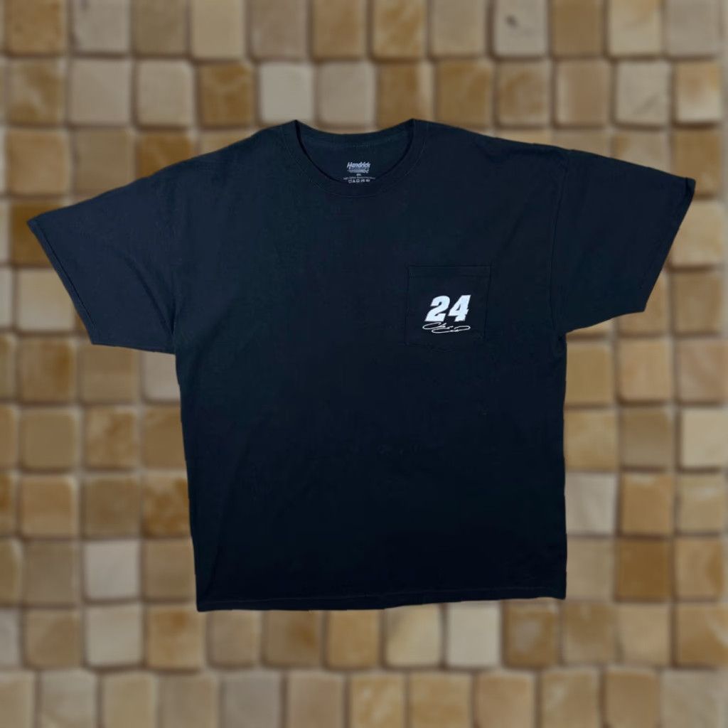 NASCAR Hendrick Motorsports Nascar "Chase Elliott" Racing Graphic Black Pocket T-Shirt XXL Shirt Men Black Graphic Print Pocket T-Shirt 2XL Mens Size US XXL / EU 58 / 5 - 1 Thumbnail
