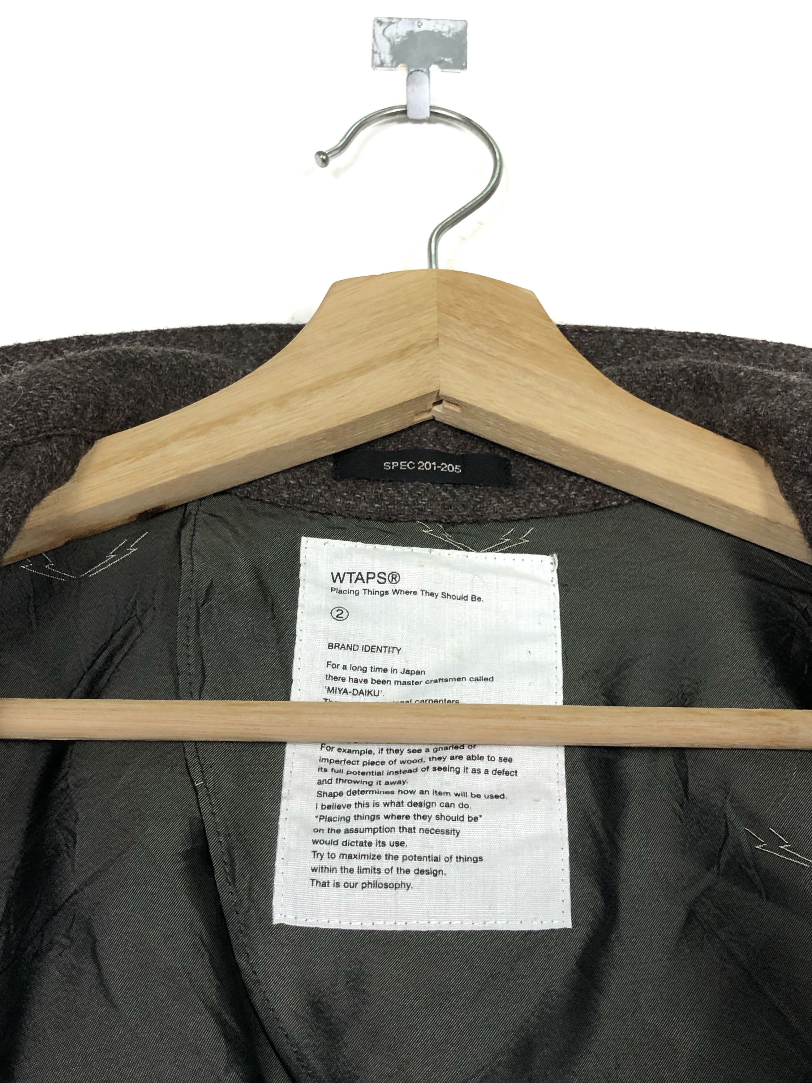Wtaps BUDS L/S WOOL 4-POCKETS SHIRT Size US M / EU 48-50 / 2 - 18 Thumbnail