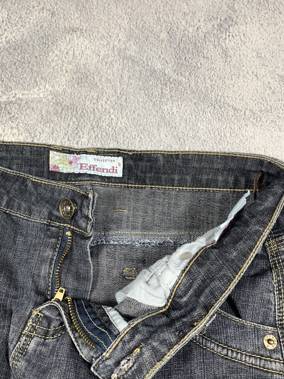 Japanese Brand × Vintage Vintage Japanese faded cargo skirt y2k style size 28 Size 28" / US 6 / IT 42 - 4 Thumbnail