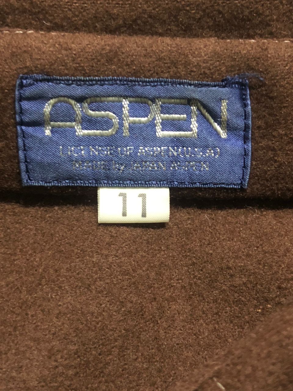 Japanese Brand × Vintage Vintage 70s Aspen Wool blend Belted Jacket brown Size M / US 6-8 / IT 42-44 - 10 Thumbnail