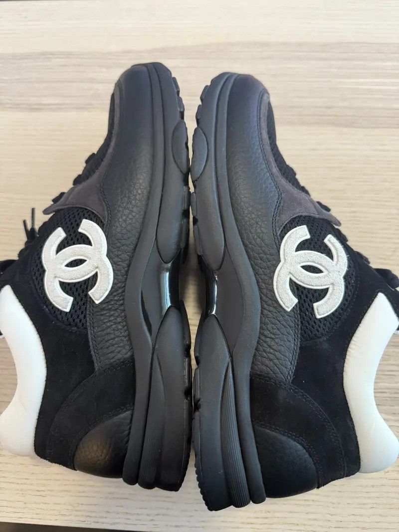 Chanel Chanel Black&White Sneaker Size US 11.5 / EU 44-45 - 2 Thumbnail