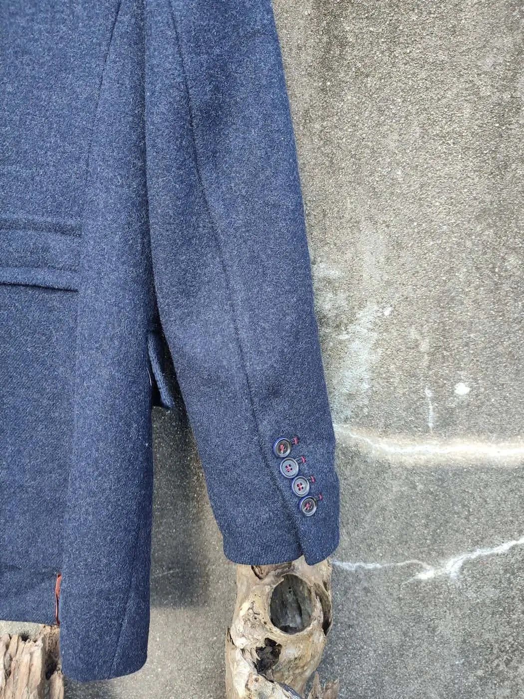 Designer Us n Them Wool Military-Style Blazer – Korean Designer Size US M / EU 48-50 / 2 - 8 Thumbnail