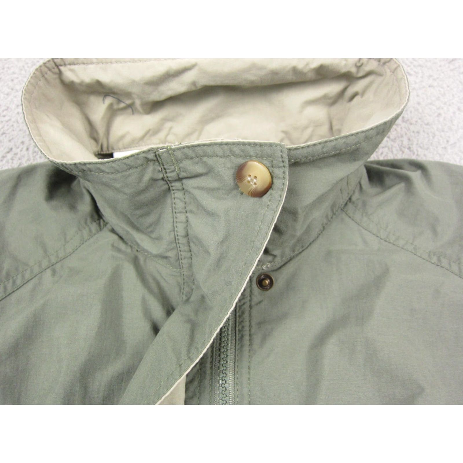 Rains VINTAGE Columbia Jacket Womens Large Green All Weather Long Rain Windbreaker 90s Size L / US 10 / IT 46 - 6 Thumbnail