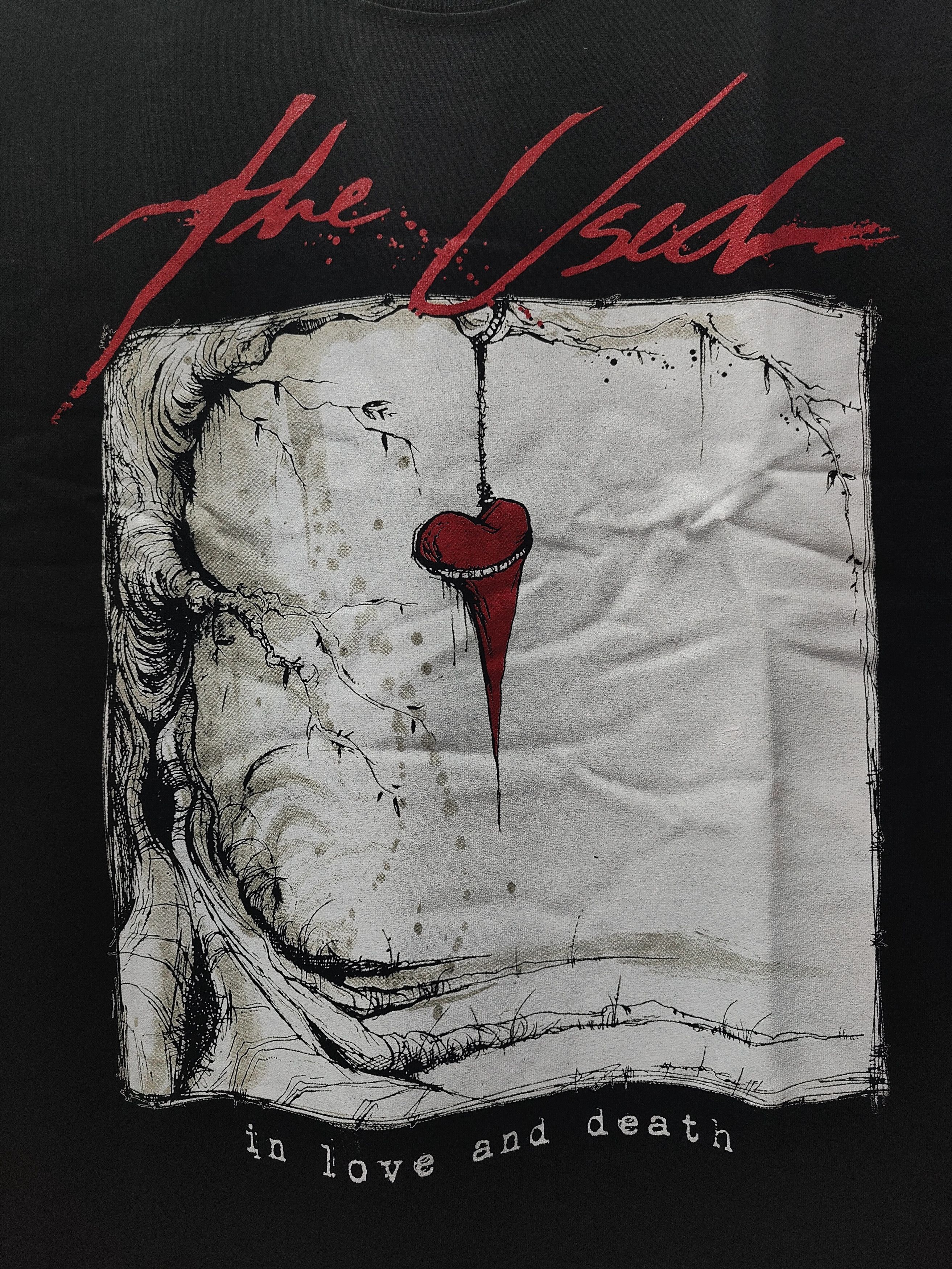 Band Tees The Used In Love And Death Album T-shirt Size US XL / EU 56 / 4 - 2 Thumbnail