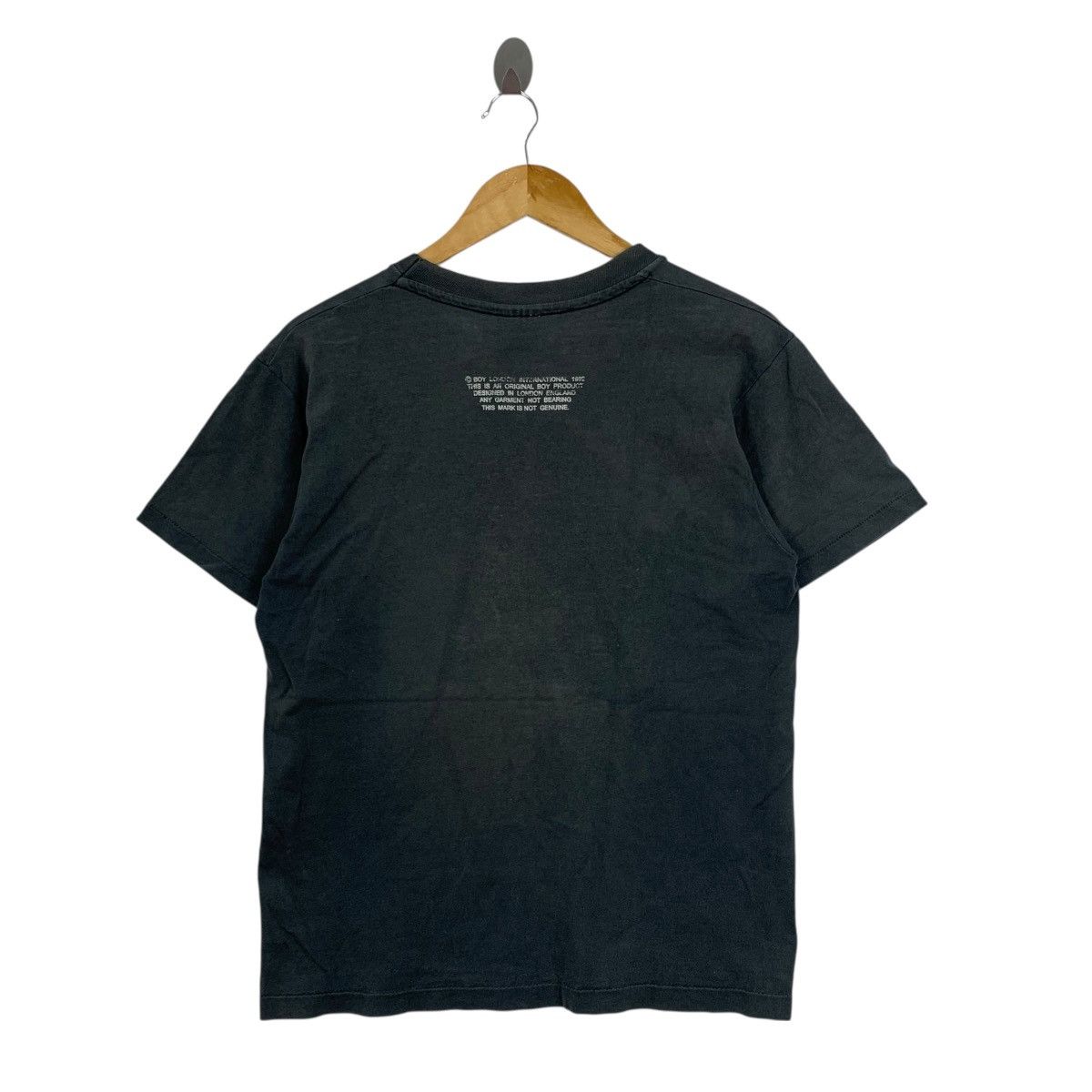 Boy London Vintage 90s BOY LONDON USA Anvil Short Sleeve Tshirt Size US M / EU 48-50 / 2 - 2 Thumbnail