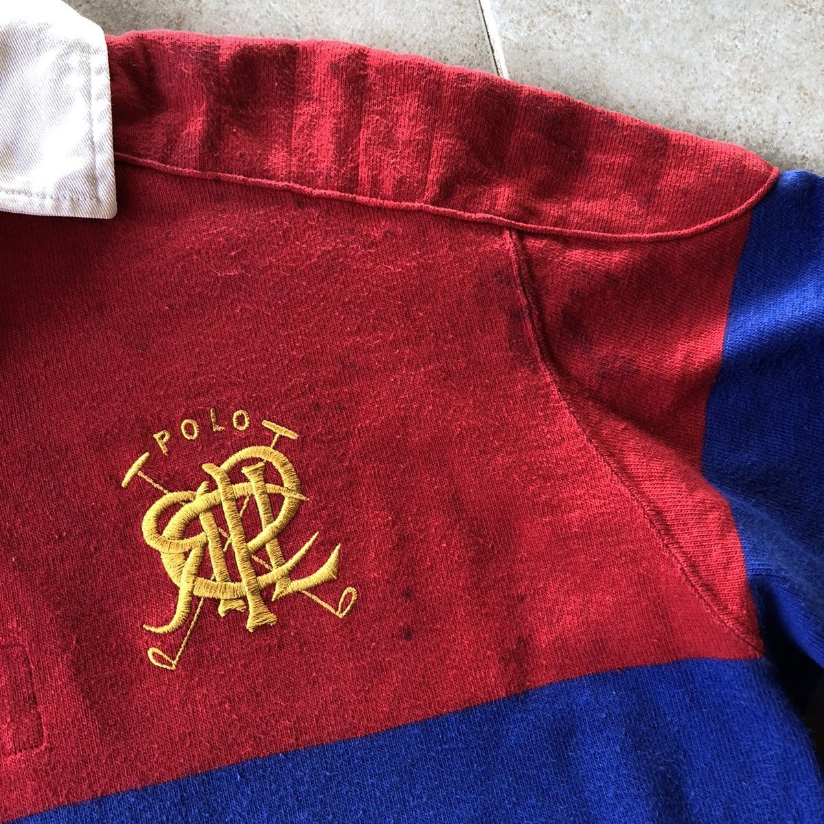 Polo Ralph Lauren Vintage Polo Ralph Lauren Rugby Polo Shirt Size US M / EU 48-50 / 2 - 9 Thumbnail