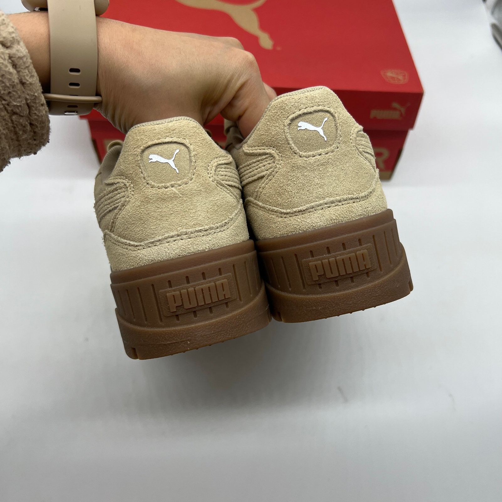 Other Puma Tan Sneakers with Brown Soles Women US Size 7.5 Size US 7.5 / IT 37.5 - 14 Thumbnail