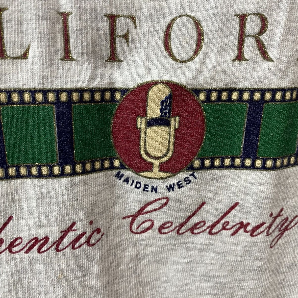 Vintage Vintage Hollywood California Authentic Celebrity Wear Tee Size US L / EU 52-54 / 3 - 3 Thumbnail