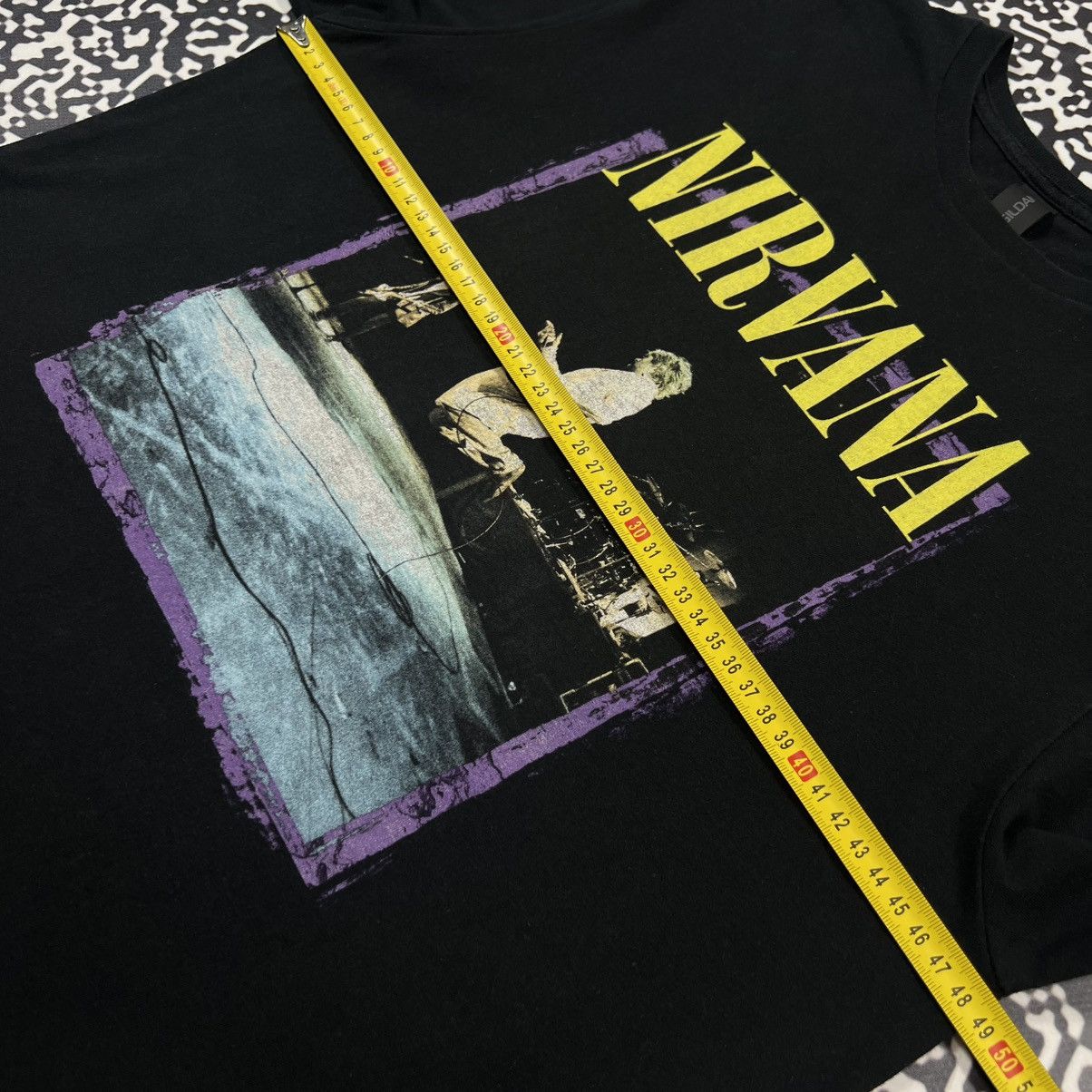 Nirvana Vintage Y2K Nirvana Stage Jump Band Rock Tour T-shirt Size US M / EU 48-50 / 2 - 13 Thumbnail
