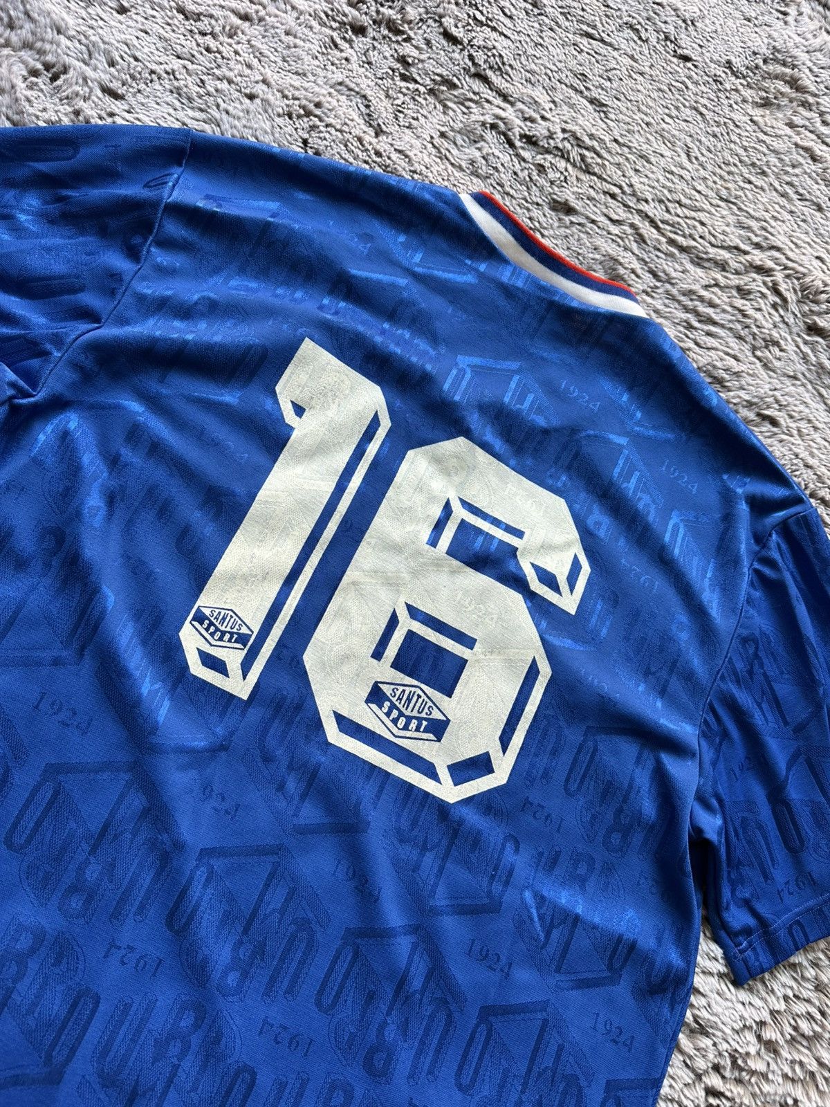 Umbro Umbro Santus 16 federazia ataliana football bleu Tee L Size US L / EU 52-54 / 3 - 12 Thumbnail