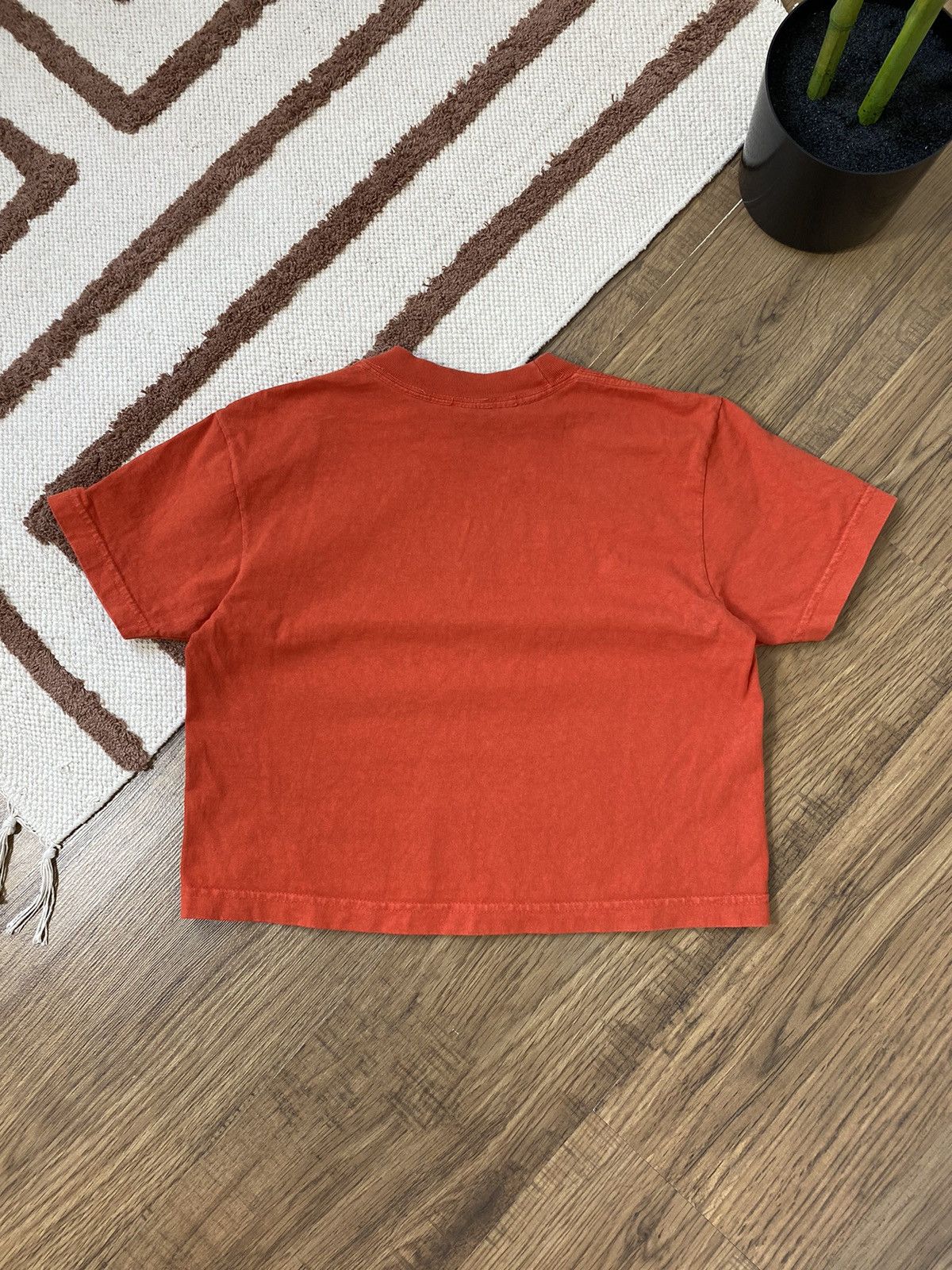 Obey ORANGE FIRE VINTAGE OBEY CROP TEE Size XS / US 0-2 / IT 36-38 - 5 Thumbnail