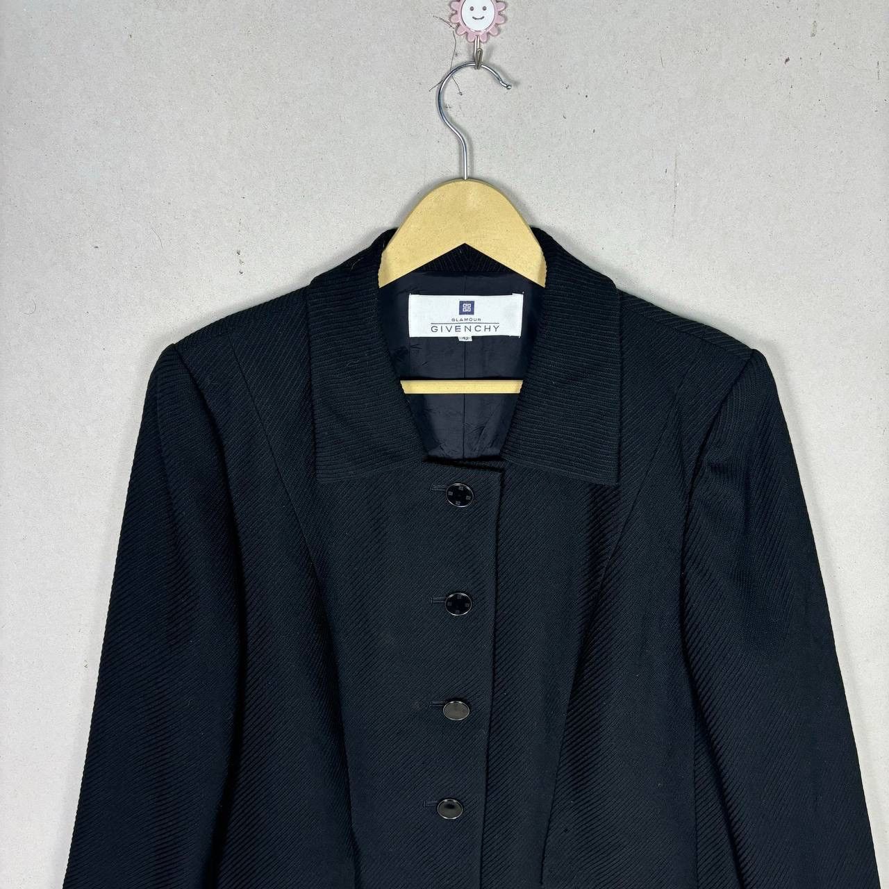 Givenchy Givenchy Glamour Classic Black Coat Jacket 42 Size M / US 6-8 / IT 42-44 - 3 Thumbnail