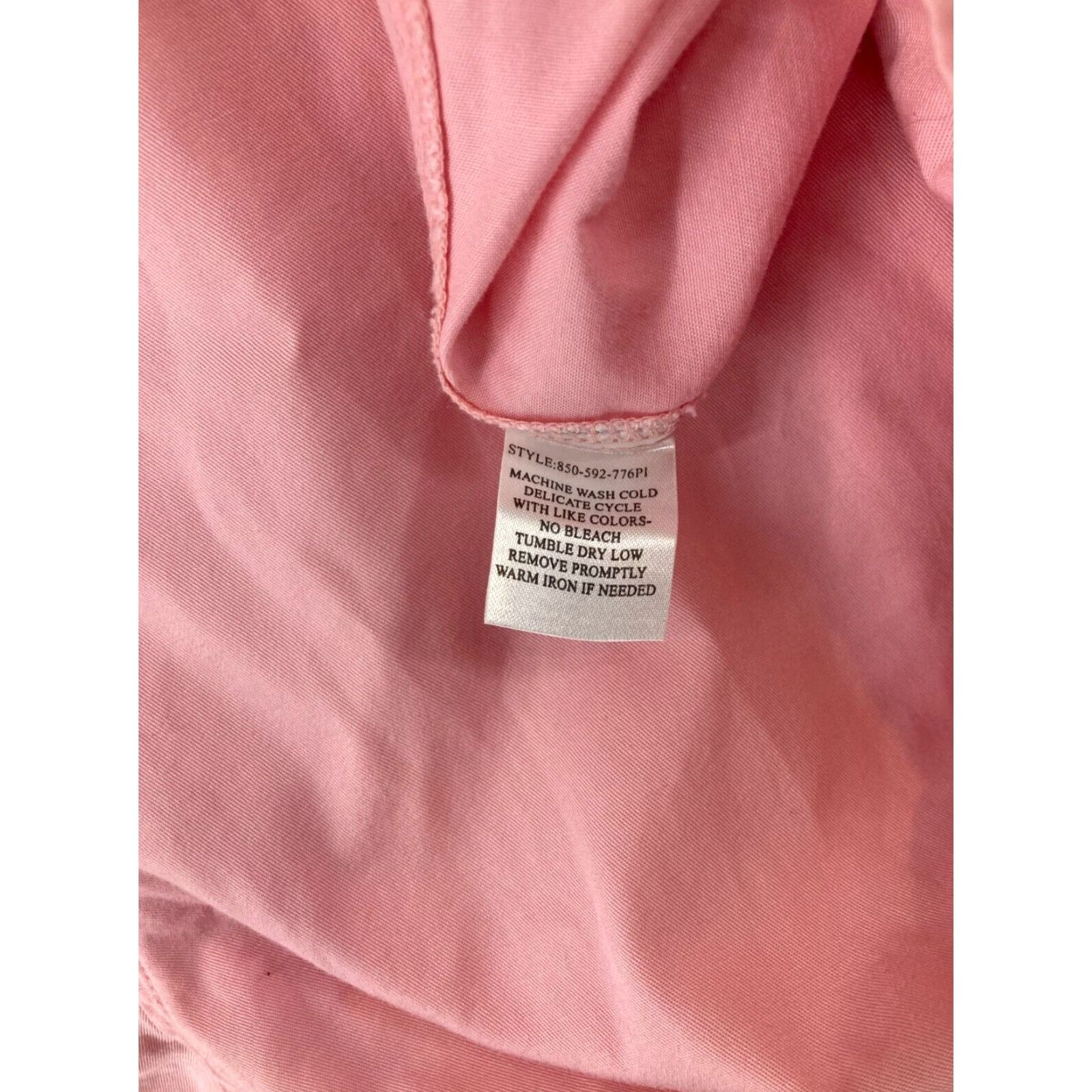Pinko Rough Rider Mens Extra Large XL Pink Cowboy Snap Shirt Size US XL / EU 56 / 4 - 7 Thumbnail
