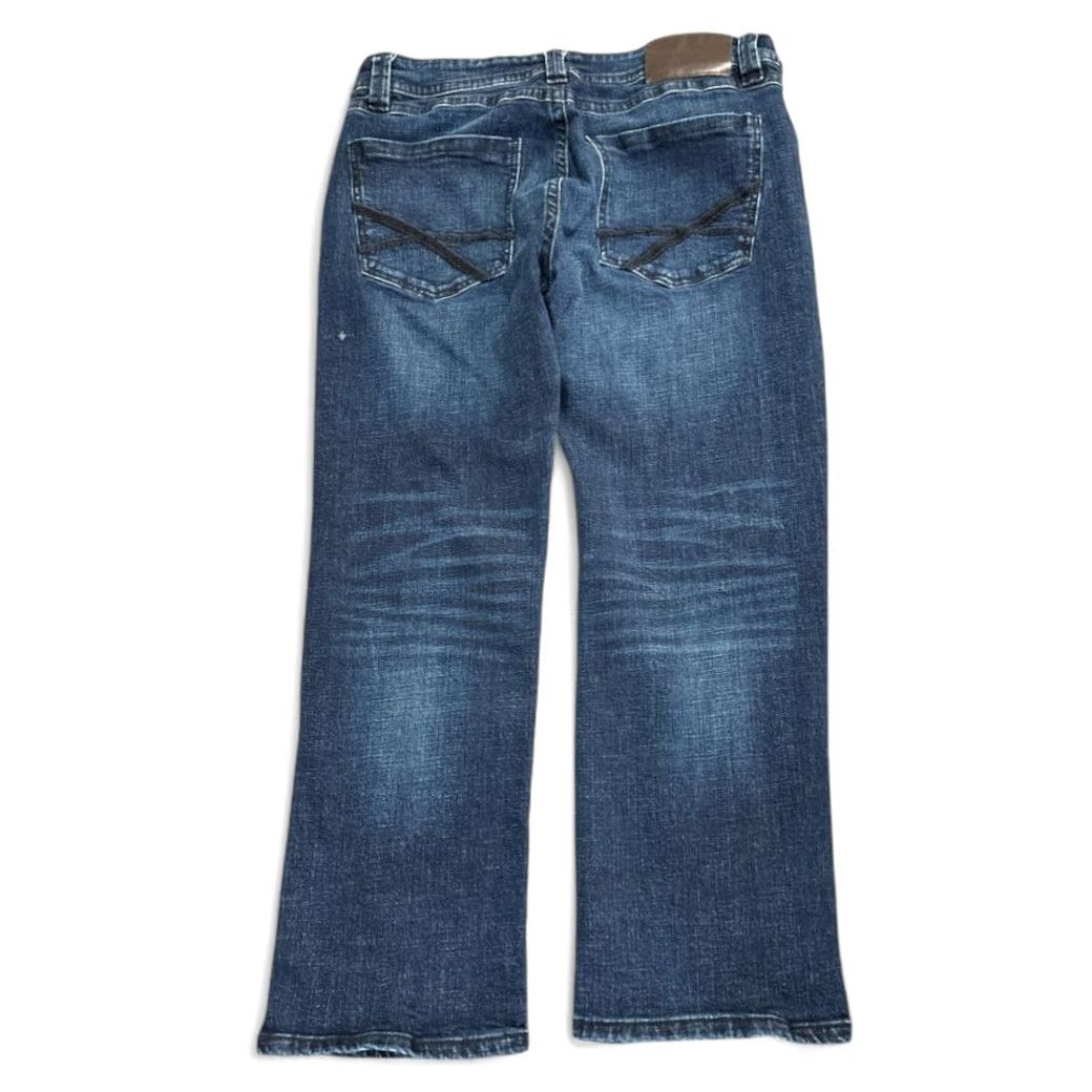 Vintage TK Axel Jeans Slim Bootcut Blue Mens 34x28 Dark Wash Stretch 5-Pocket Denim Logo Tag Vintage: No Size US 34 / EU 50 - 2 Thumbnail