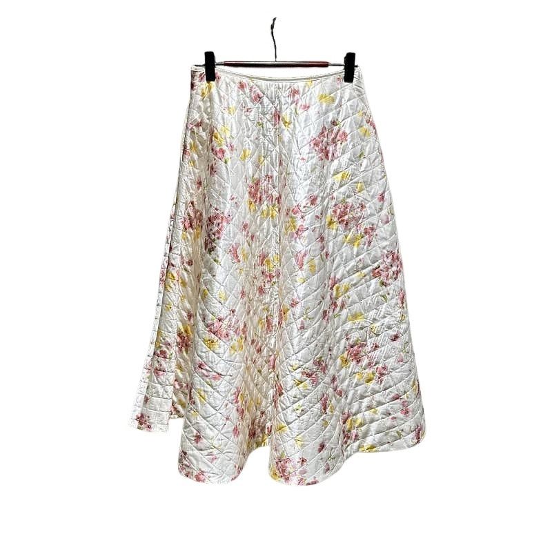 Prada Prada Floral Quilted Midi Skirt Size 36 Size 25" / US 0 / IT 36 - 1 Thumbnail