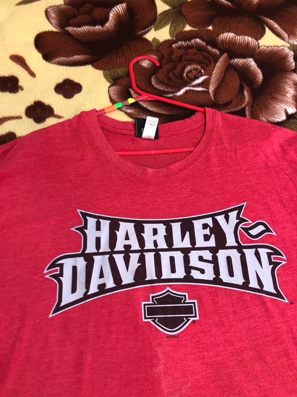 Harley Davidson Harley-Davidson Men's Big Shot Crew-Neck Short Sleeve Cotton Size US XL / EU 56 / 4 - 11 Thumbnail