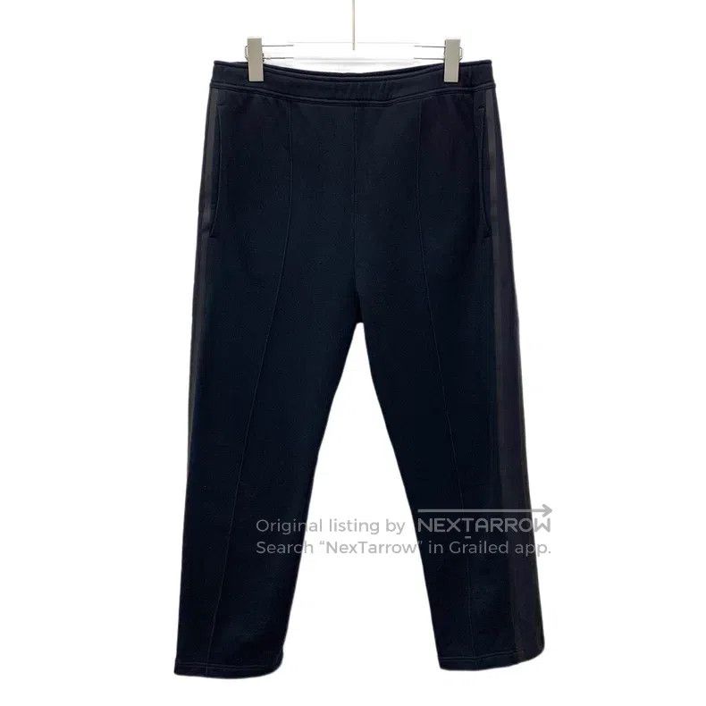 Prada Prada Size L Black logo letter logo cotton casual trousers Size US 33 - 1 Thumbnail