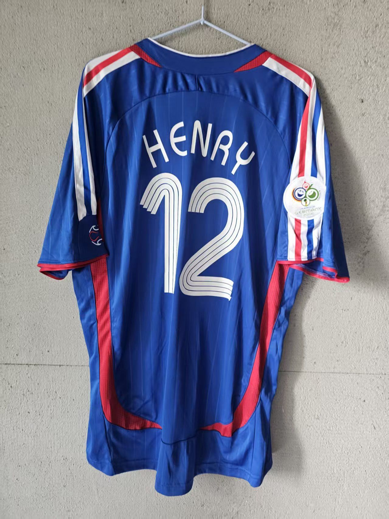 Maillot domicile Adidas FFF France 2010 World Cup TAILLE XL (adultes
