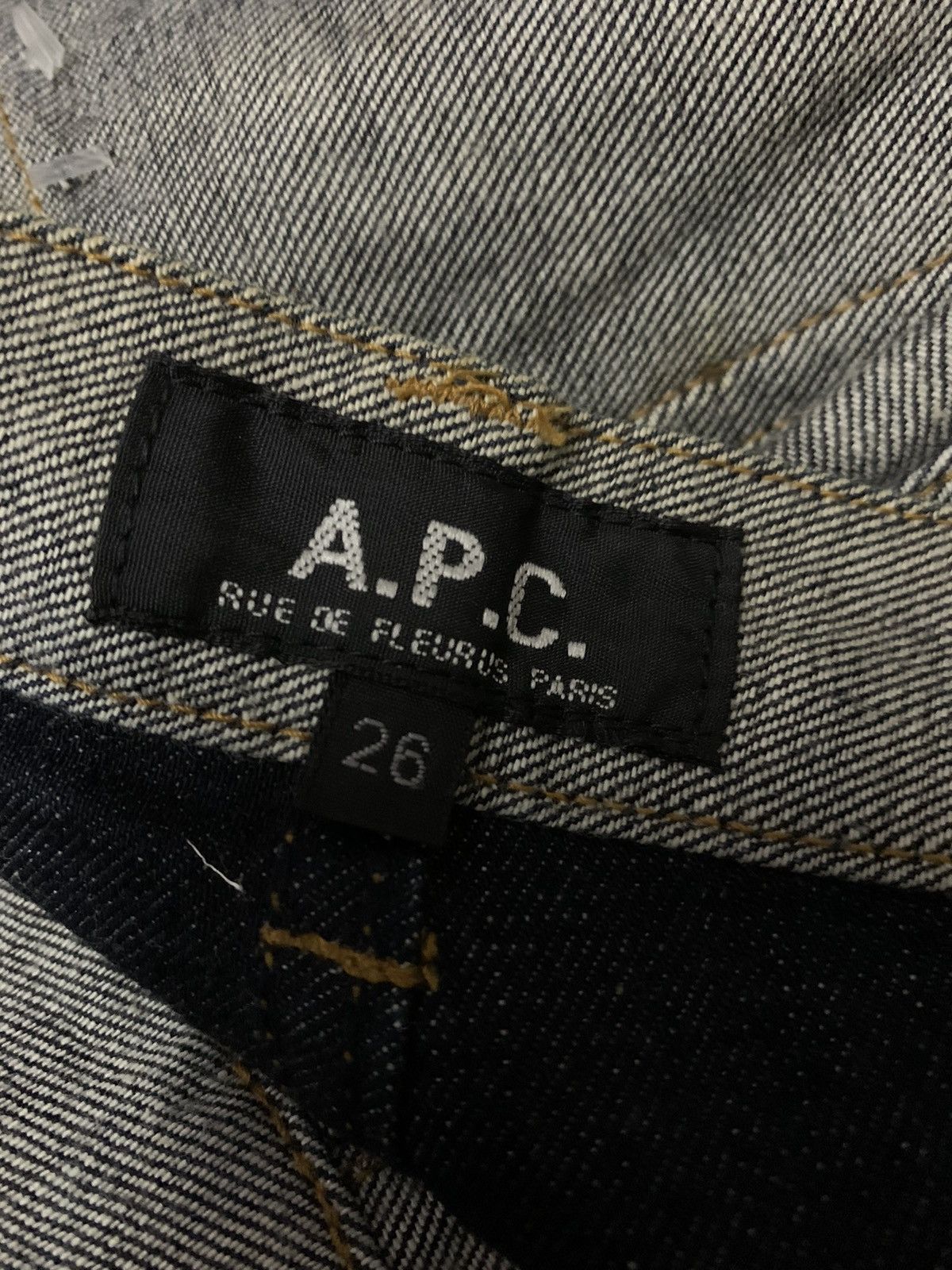A.P.C. 💥A.p.c Rue De Fleurus Paris Denim Size 29" - 6 Thumbnail