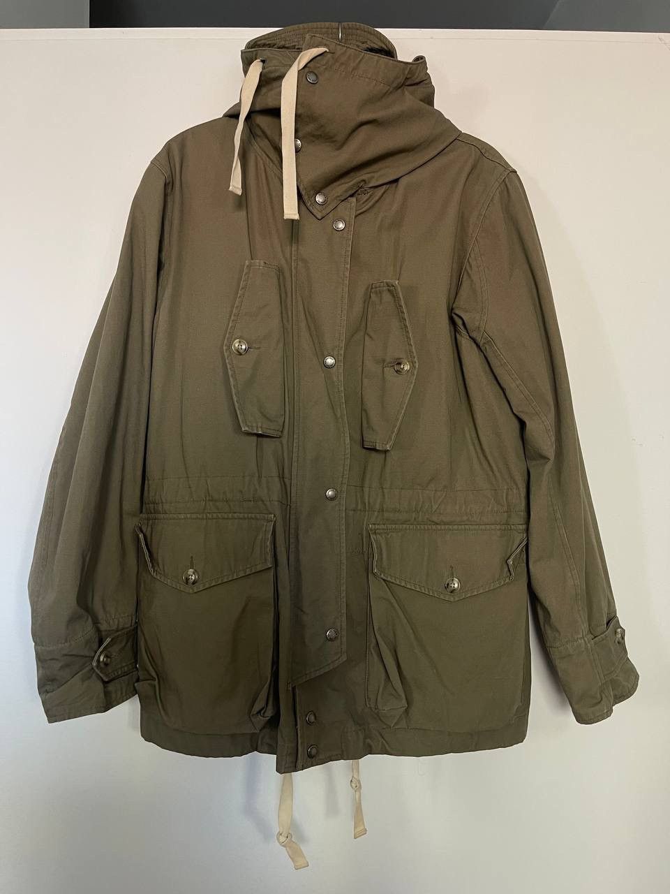 image of Engineered Garments F/w 2010 Storm Parka in Old Khaki, Men's (Size Large)