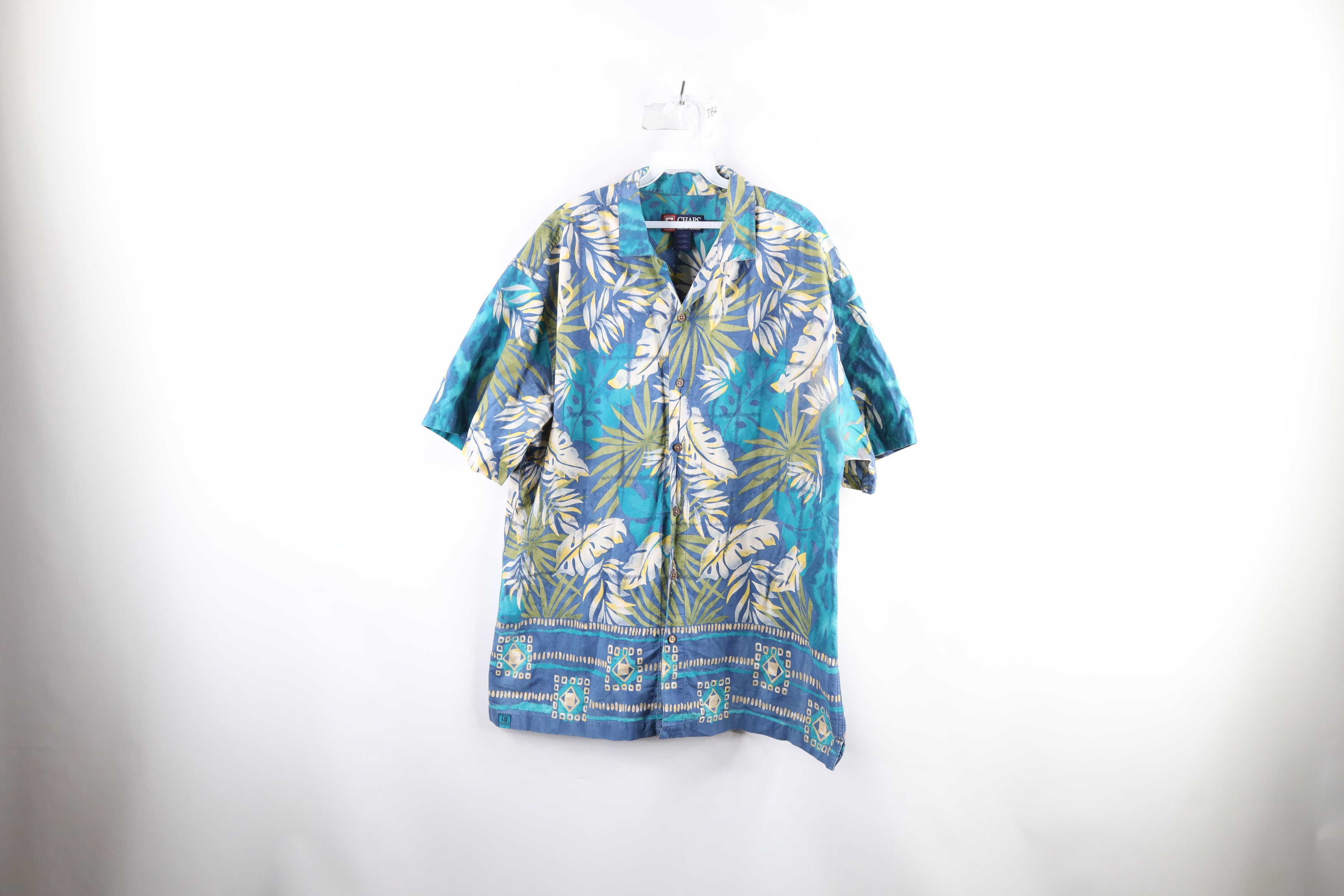 Polo Ralph Lauren Vintage 90s Chaps Ralph Lauren Collar Hawaiian Button Shirt Size US XL / EU 56 / 4 - 1 Thumbnail