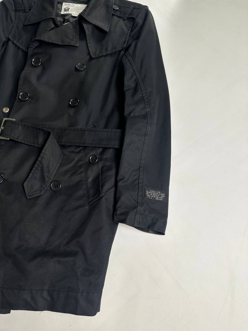 Diesel Diesel vintage trench coat Black Size US M / EU 48-50 / 2 - 3 Thumbnail