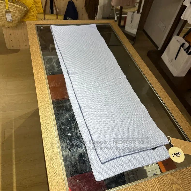 Fendi Fendi size 180＊30cm Logo lettering wool scarf Size ONE SIZE - 2 Thumbnail