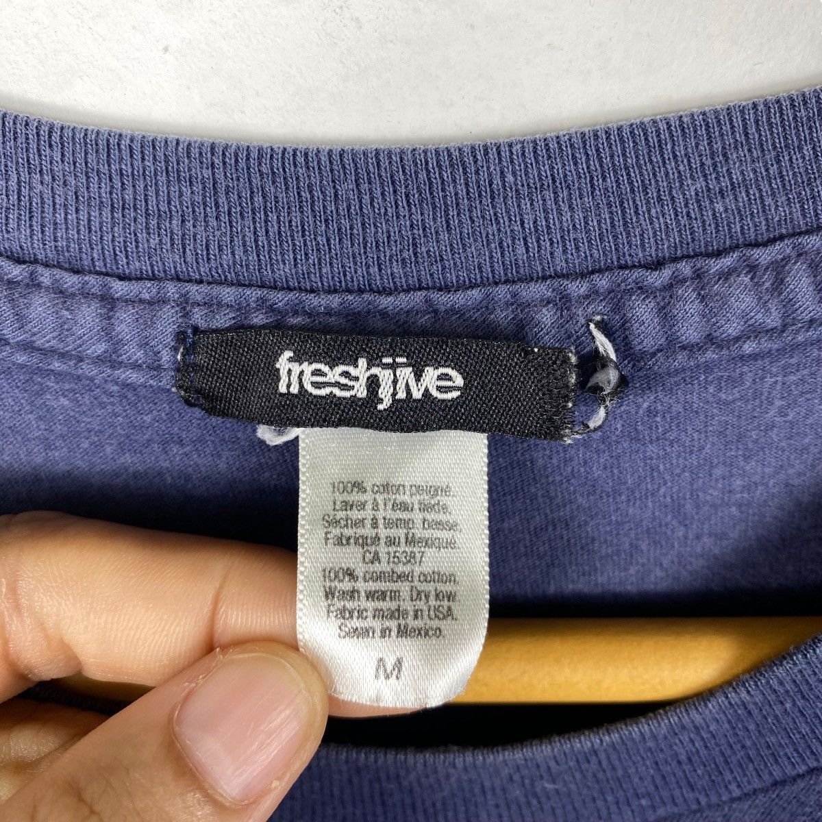 Freshjive × Vintage Vintage FRESHJIVE Knolledge Graphic Faded Tee Shirt Medium Size US M / EU 48-50 / 2 - 5 Thumbnail