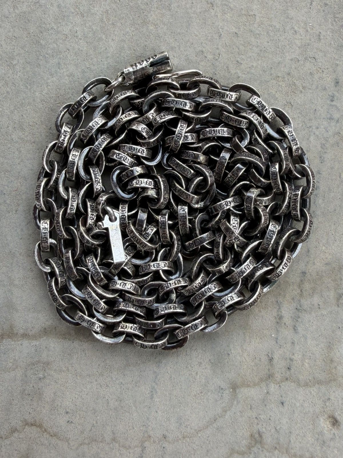 Chrome Hearts Chrome Hearts 24” Paper Chain Necklace .925 Silver New Size ONE SIZE - 1 Thumbnail