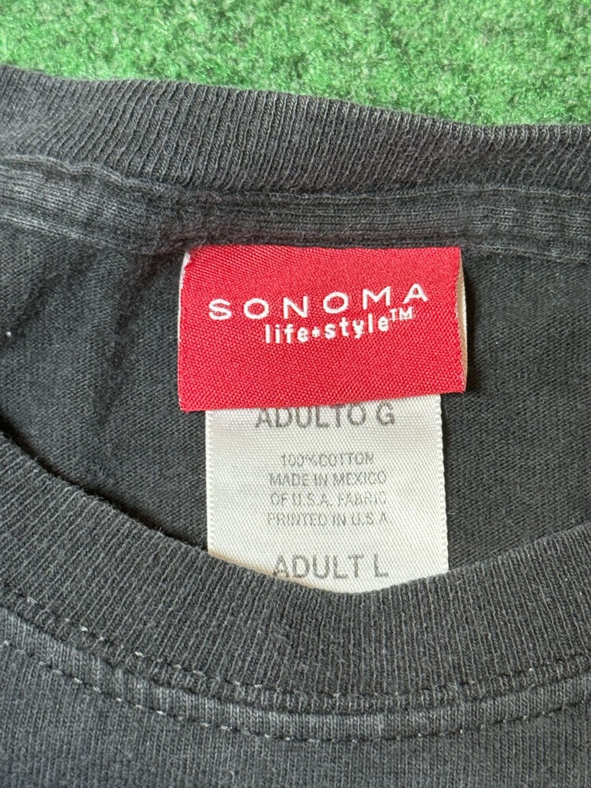 Sonoma × Vintage Y2K American Custom Chopper Motorcycle Faded Biker T Shirt Size US L / EU 52-54 / 3 - 3 Thumbnail